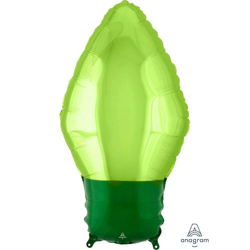 Christmas Light Bulb Green