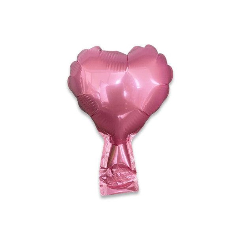 Heart 4" Self Sealing Light Pink