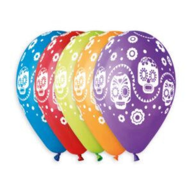 Sugar Skulls Print, 12"