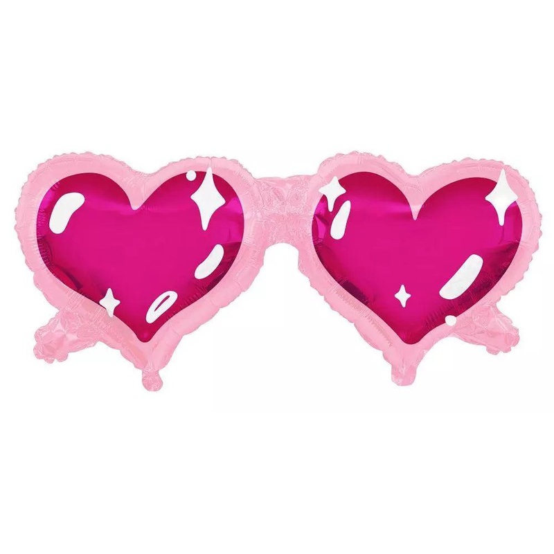 Sunglasses Pink Heart 36"