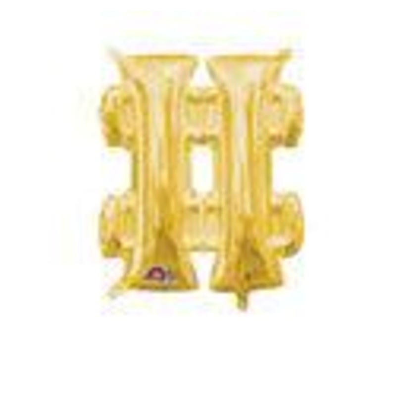 Symbol # Gold 33"