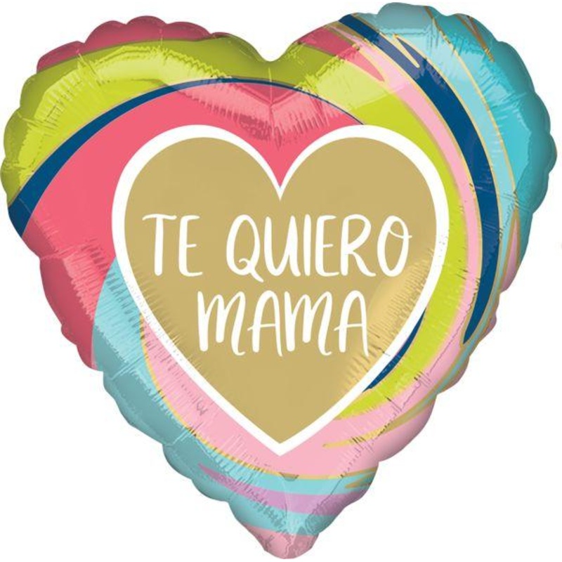 Te Quiero Mama Swirls 17"