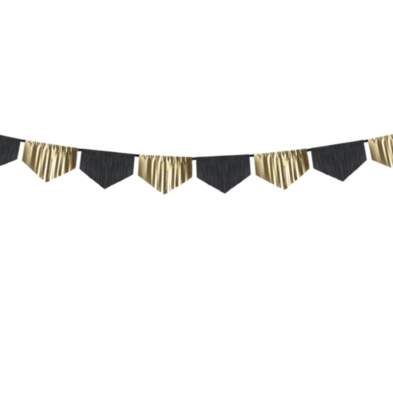 Deco Scallop Fringe Garland