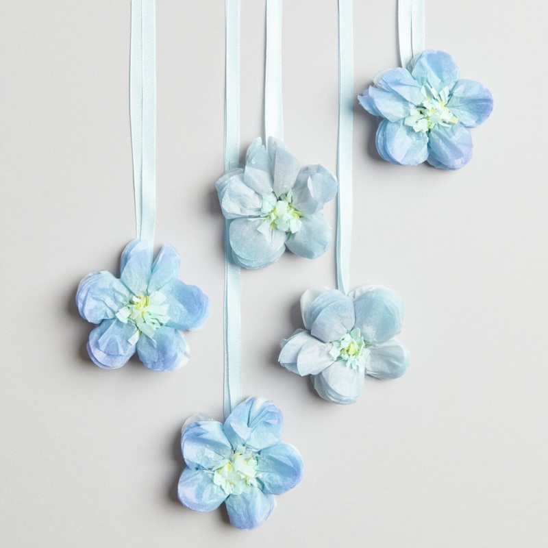 Forget Me Not Flowers - 7cm (5 Pack)