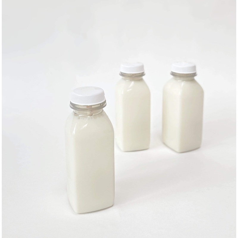 Square Mini Plastic Bottles (6 Pack)