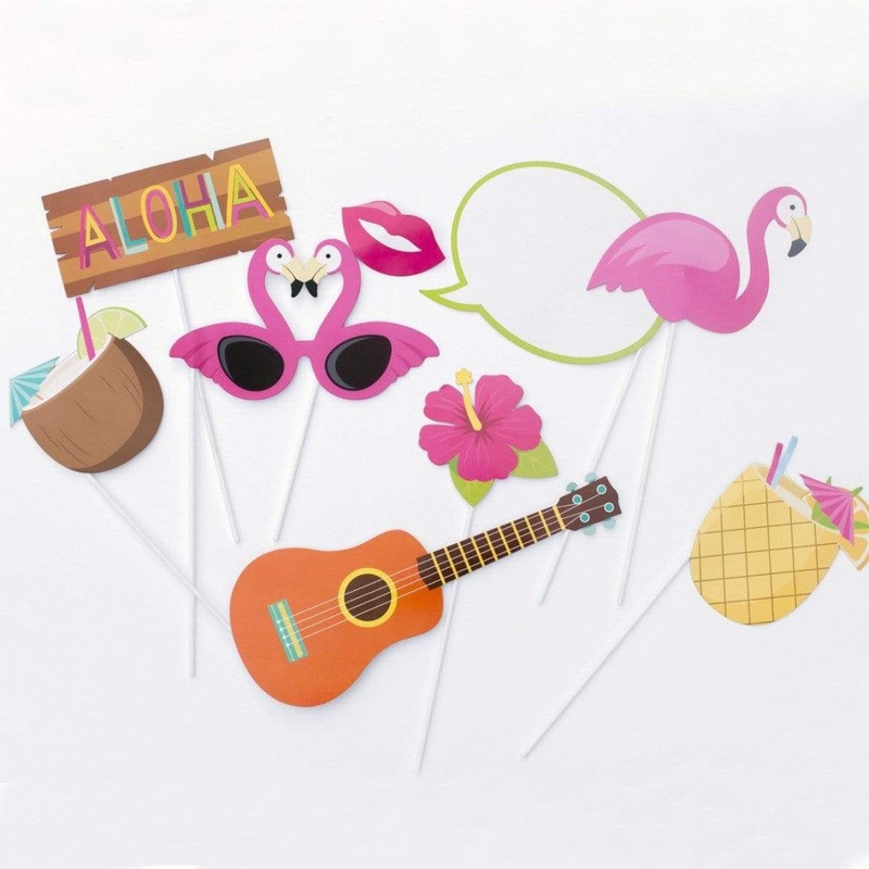 Tropical Luau Party Photo Props
