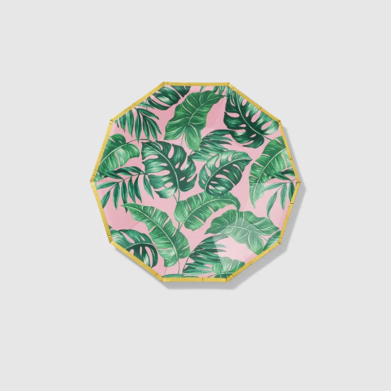 Tropical luau Side Plates (10 Pack)