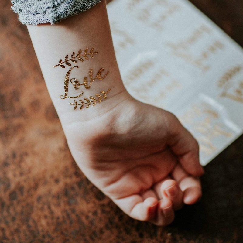 Wedding Tattoos - Rose Gold
