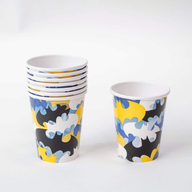 Batman Logo Party Cups (8 Pack)