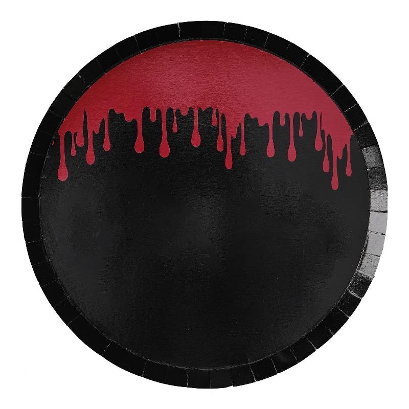 Blood Drip Party Plates (8 Pack)