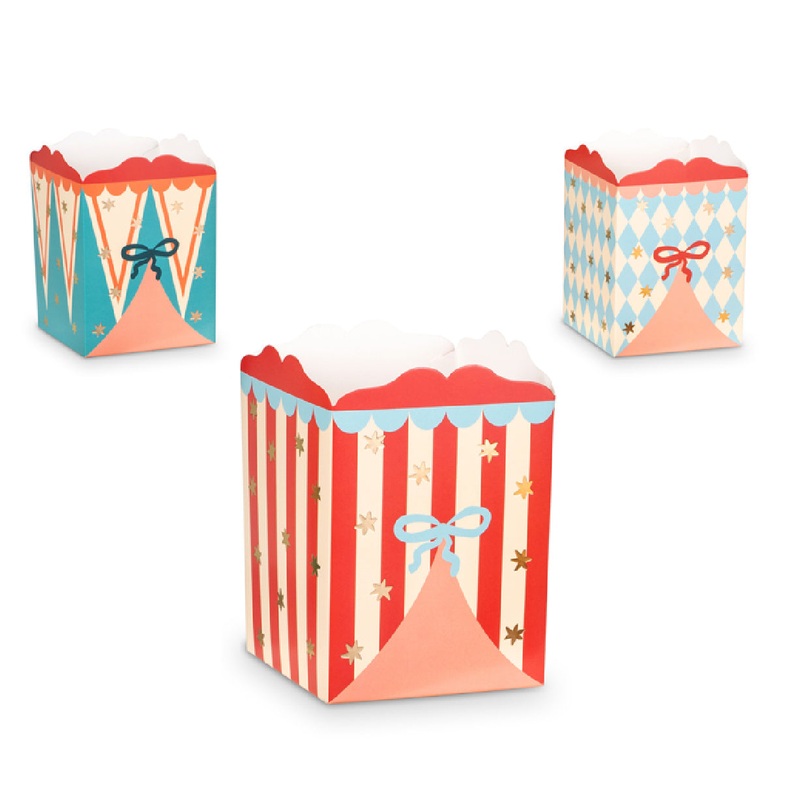 Circus Party Snack Boxes (6 Pack)