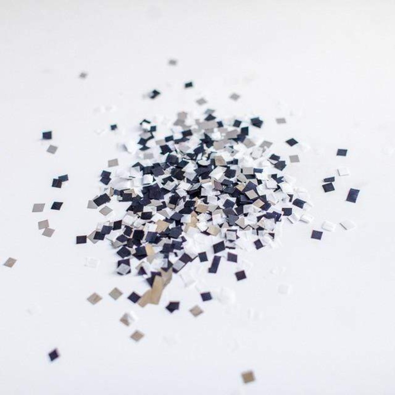 Confetti Sprinkles - Black Sparkle