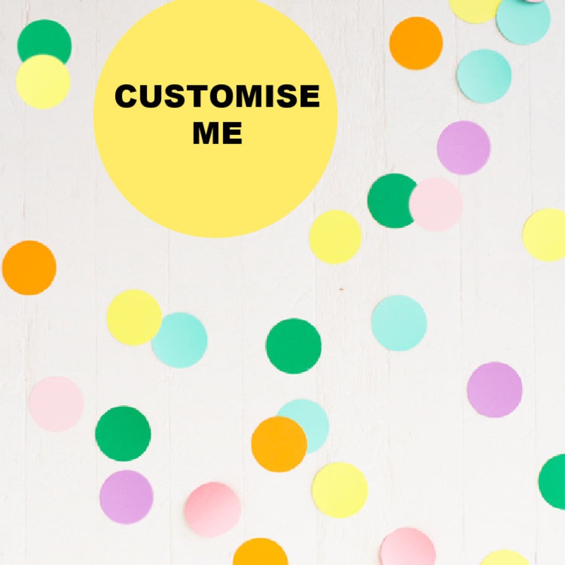 Custom Jumbo Confetti Mix
