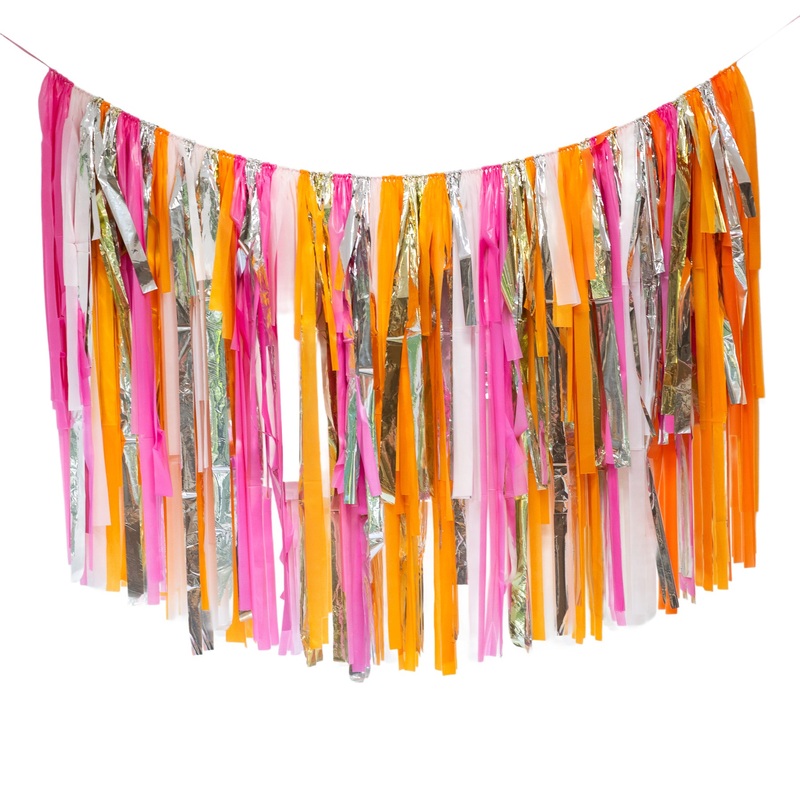 Custom Made Reusable Streamer Garland - XL