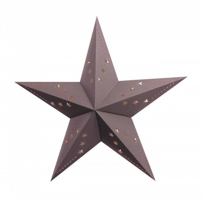 Grey Star Paper Lantern - 30cm