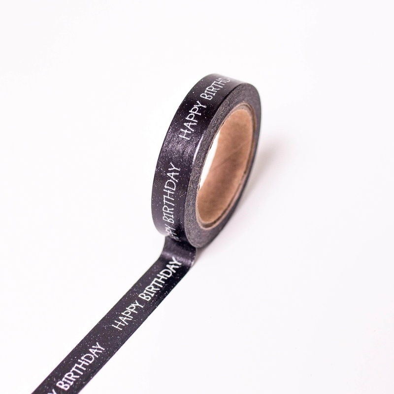 Happy Birthday Craft Tape