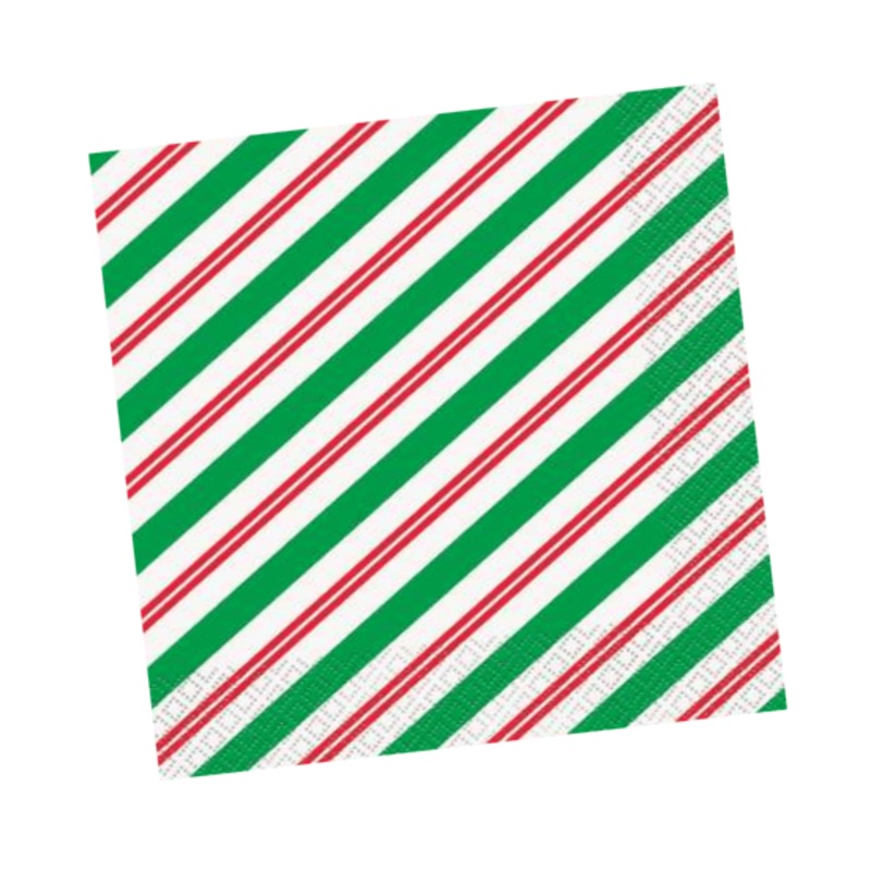 Peppermint Stripe Napkins