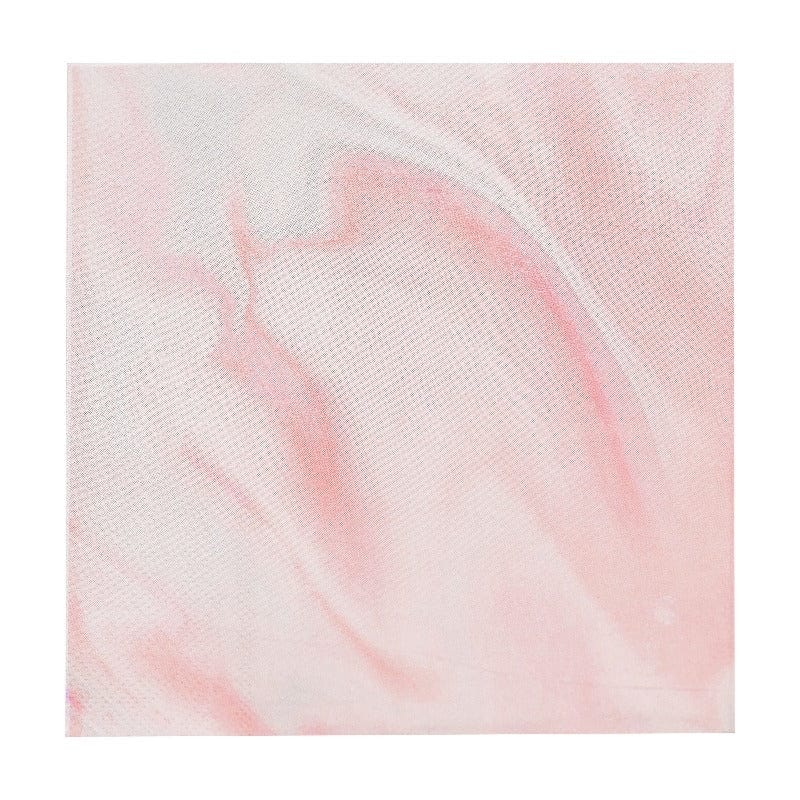 Pink Marble Print Napkins