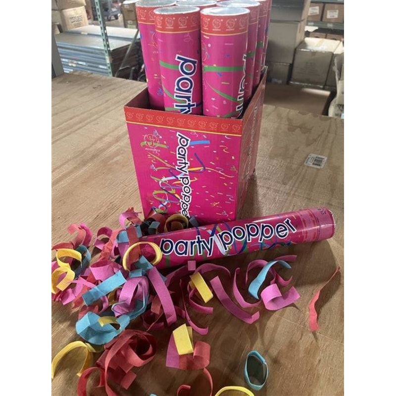 11" Paper Confetti Popper (12ct)