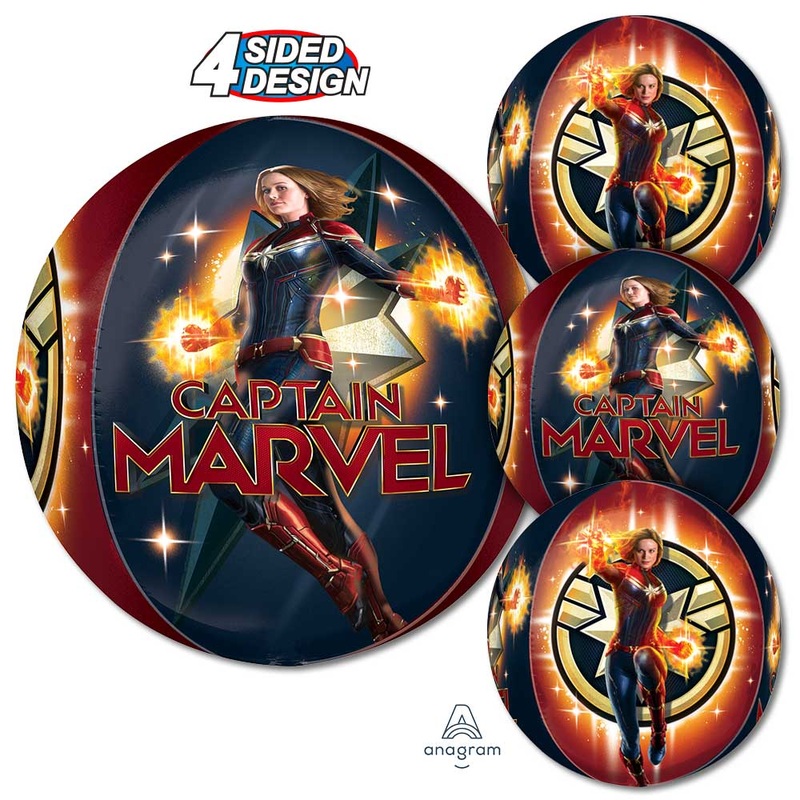 16" Orbz - Captain Marvel