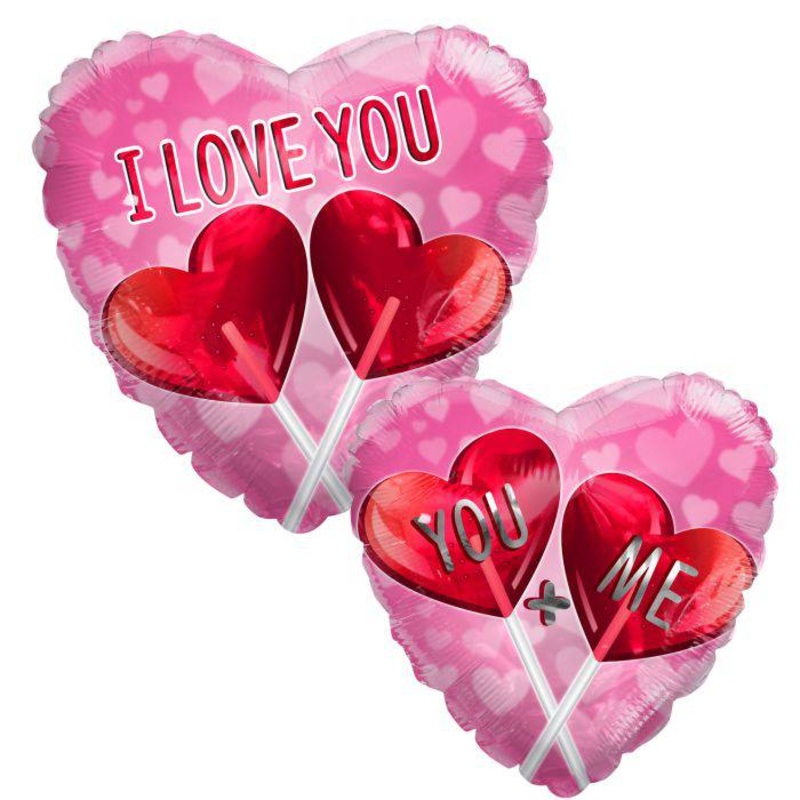 18" I Love You Lollipops