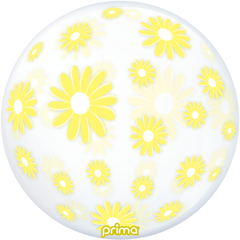 20 Yellow Daisies Sphere
