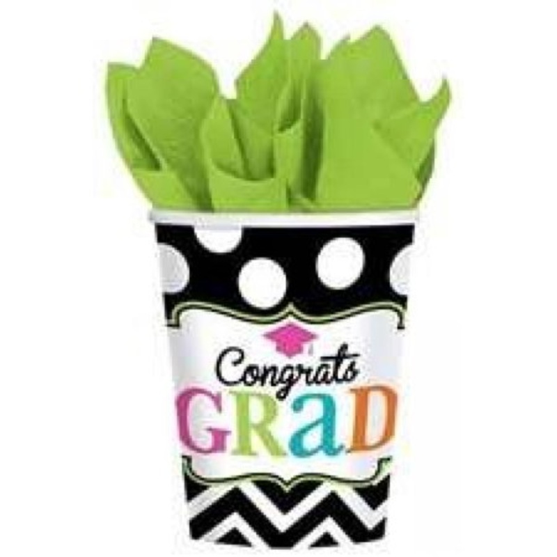9oz Cups - Congrats Grad Dream Big (50ct)