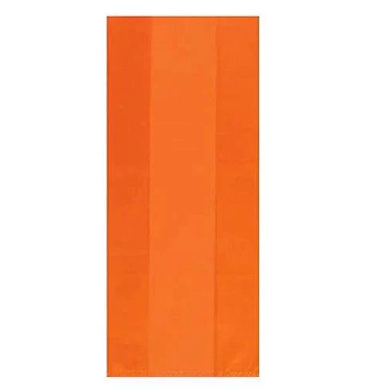 Cello Bags Orange 24ct