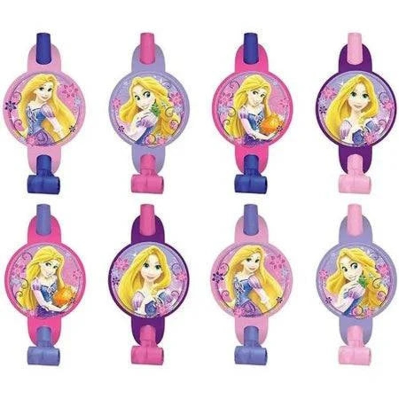 Disney Princess Rapunzel Blowouts 8ct - Amscan