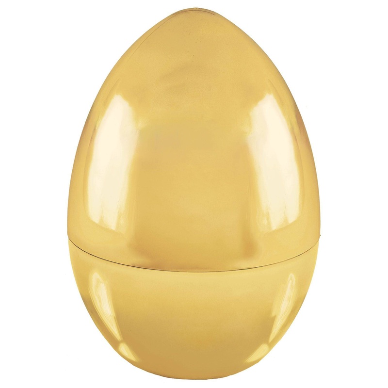 Easter Gold Large Egg 1ct - Amscan