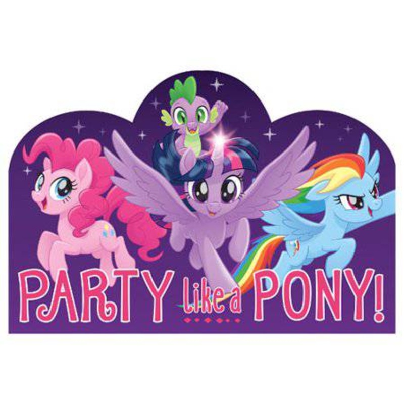 Invitation - My Little Pony Friendship Adventures (8ct)