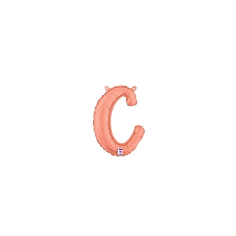 Script Letter C - Rose Gold