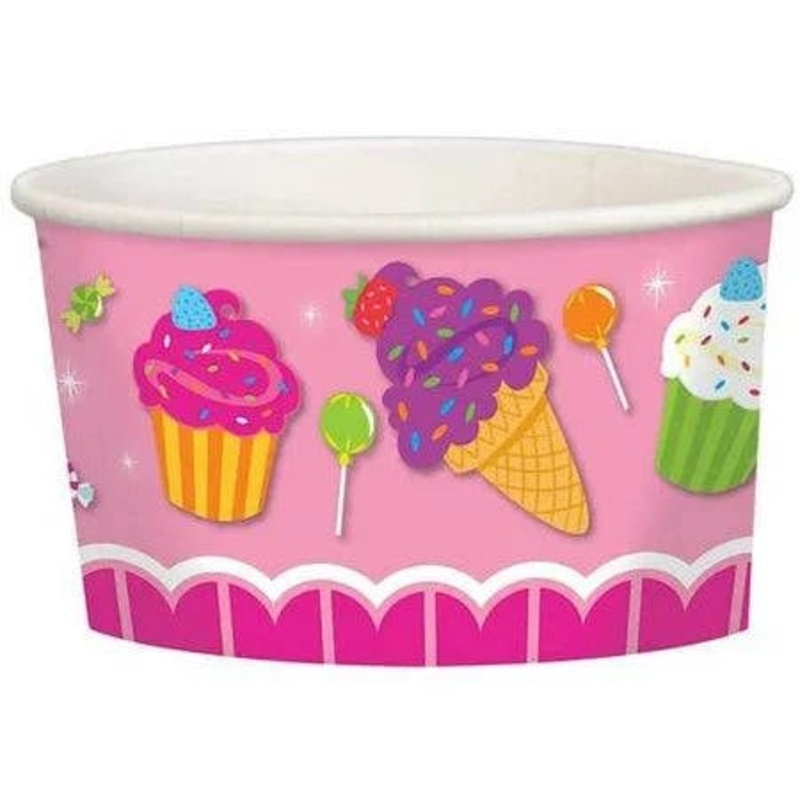 Sweet Shop Treat Cups 8Ct - Amscan