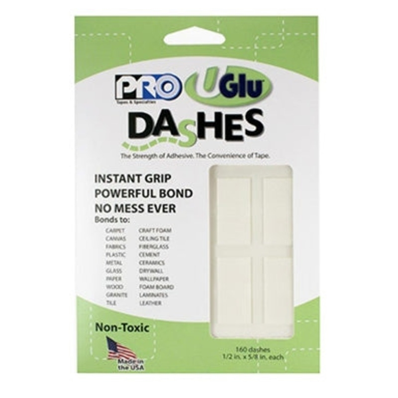 UGlu Dashes - 1/2 x 5/8 - 160ct