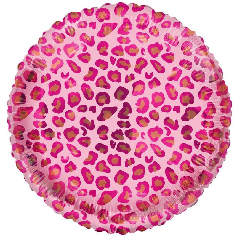 18" Pink Leopard