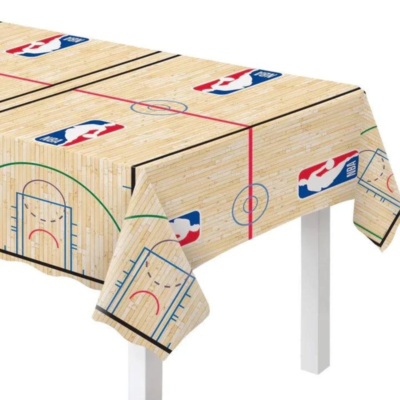 54" x 96" Table Cover - NBA Wilson Basketball