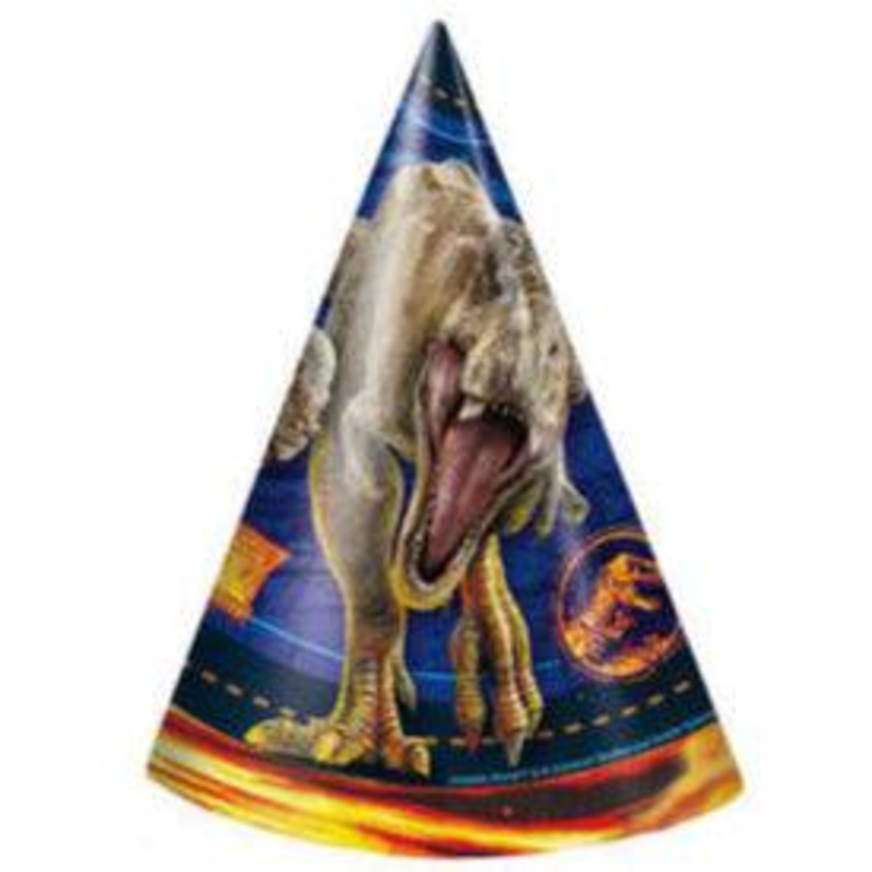 Party Hats - Jurassic World (8ct)