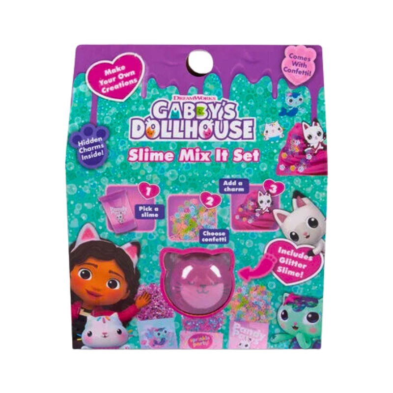 Wholesale Gabby's Dollhouse Slime Mix It Set - (Case of 10)