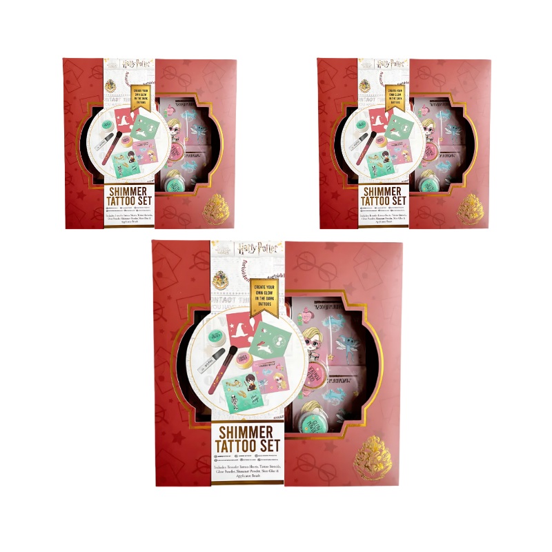 Wholesale Harry Potter Shimmer Tattoo Set - (Case of 6)