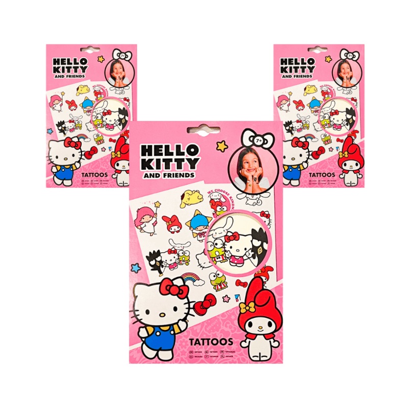 Wholesale Hello Kitty Tattoos - (Case of 24)