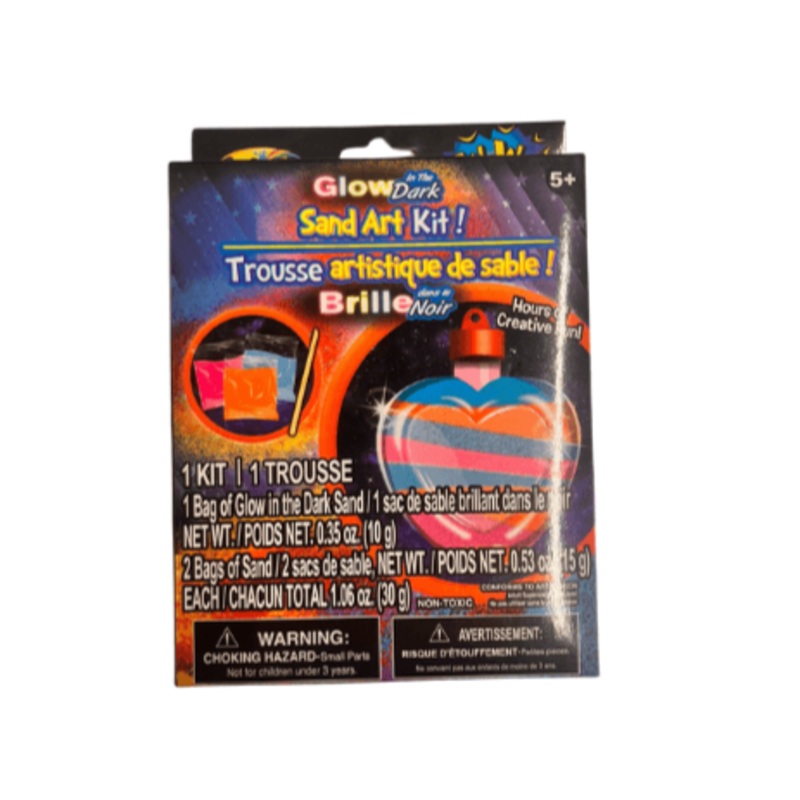Glow in the Dark Sand Art Kit