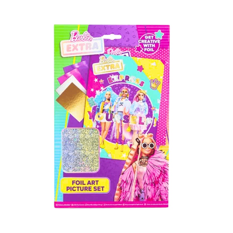 Wholesale Barbie Extra Foil Art Picture Set - (Case of 12)