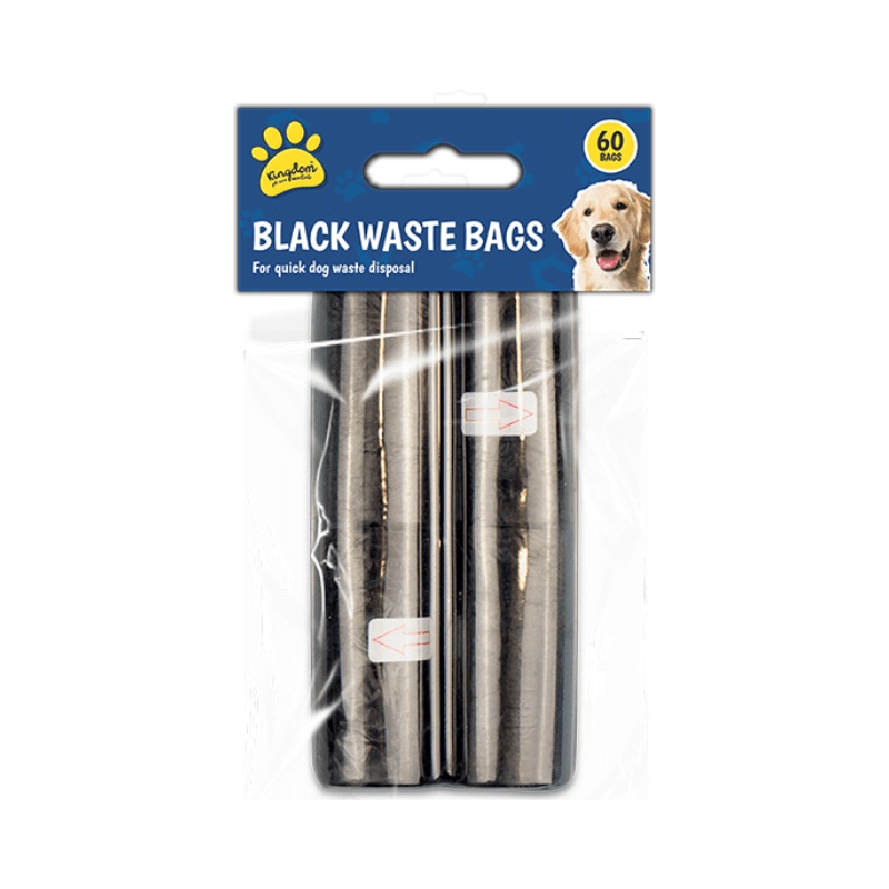 Wholesale Black Dog Poo Bags - (Case of 24)