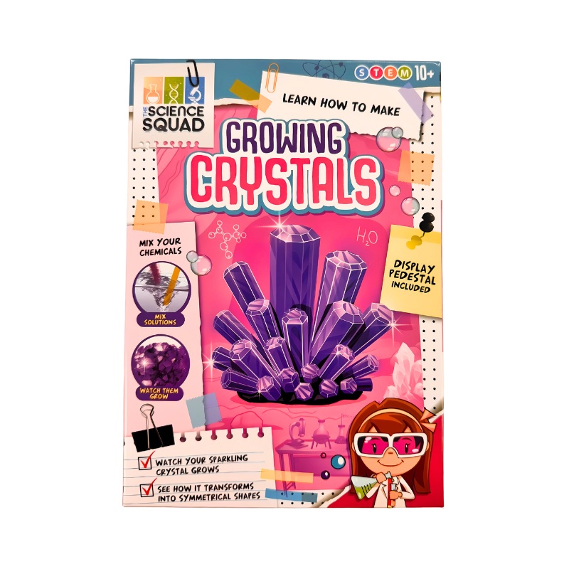 Wholesale The Science Squad Crystal Growing Kit - Purple - (Case of 12)