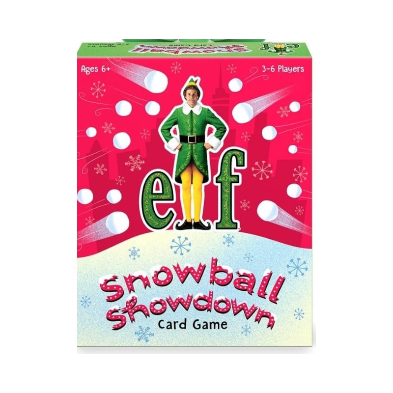 Elf Snowball Showdown Card Game