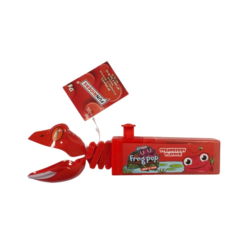 Push 'N' Grab Frog Pop - Strawberry