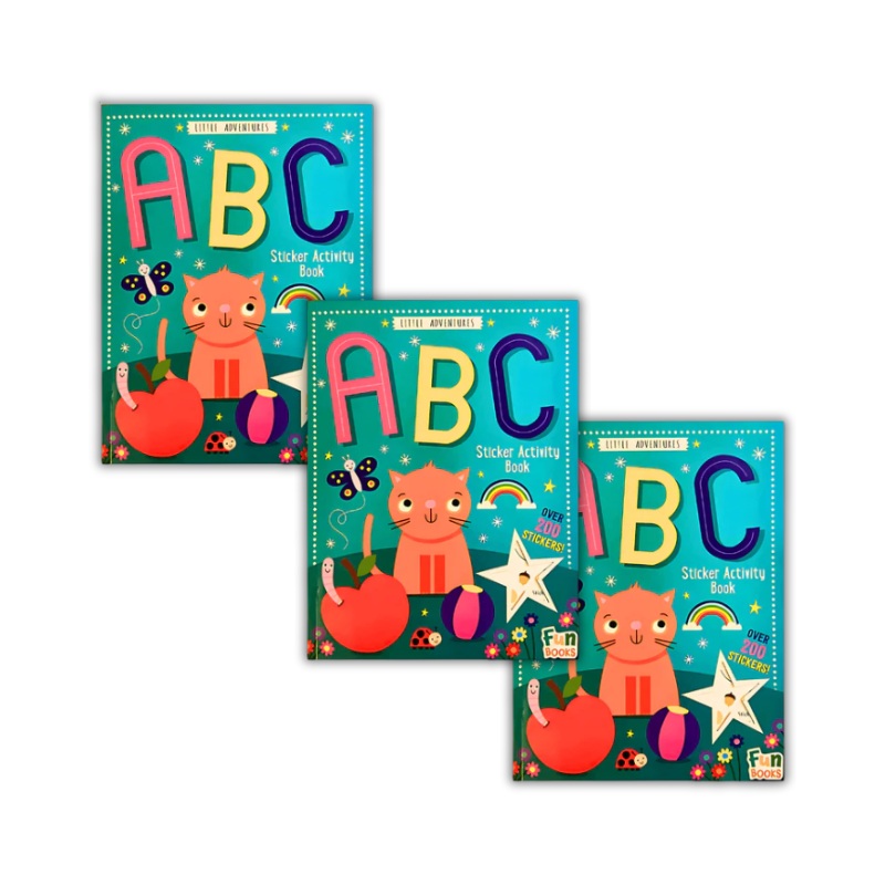 Wholesale ABC Sticker Activity Book - (Case of 20)