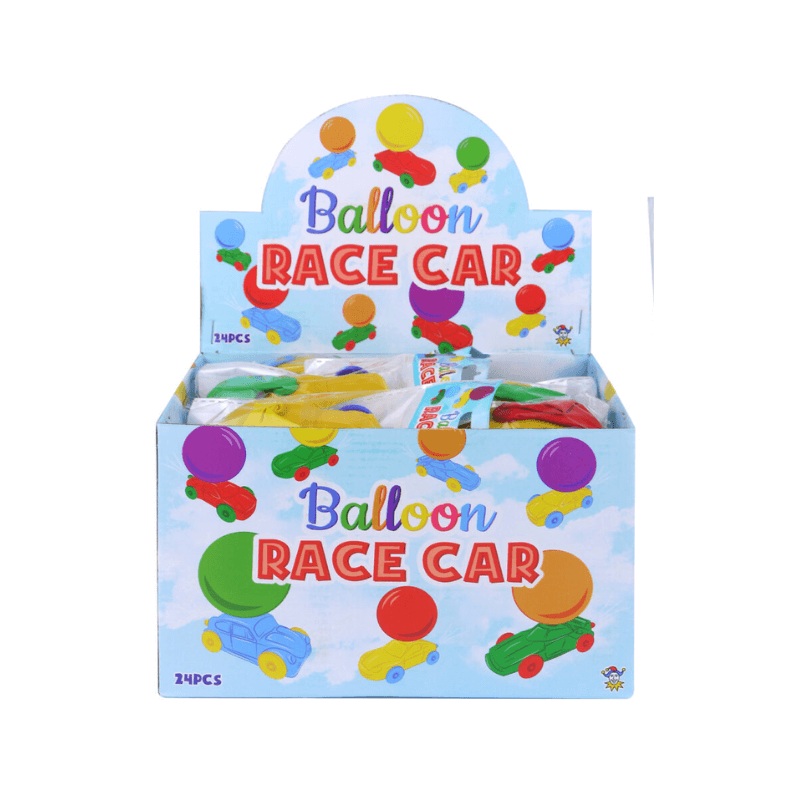 Wholesale Balloon Race Car - (CDU of 24)