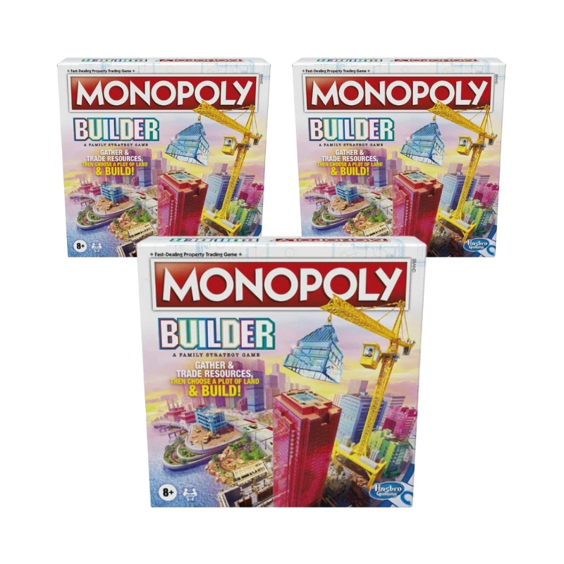 Wholesale Monopoly Builder Board Game (Case of 4)