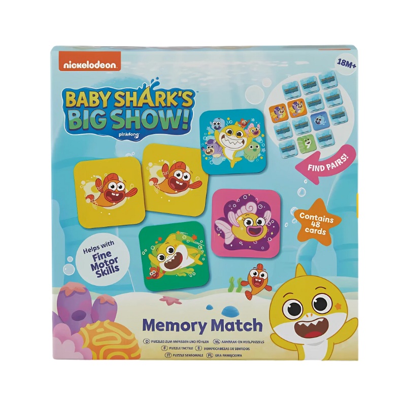 Baby Shark Memory Match Game from Nickelodeon